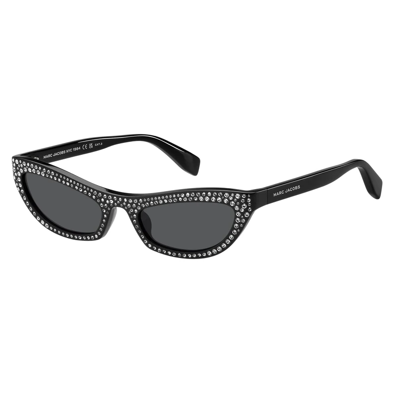 MARC JACOBS Women's Marc 797/S Sunglasses, Black Crystal, 54/20/135