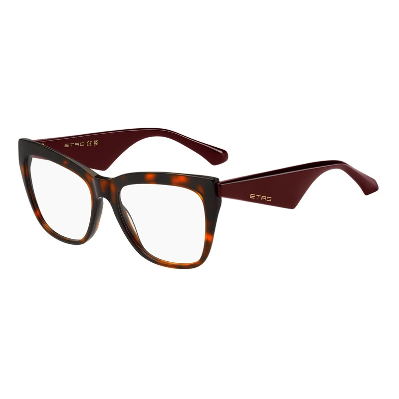 ETRO Women's 0048 Sunglasses, Havana Burgundy, 54/17/145