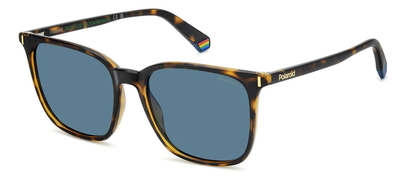 Polaroid PLD 6226/S DARK HAVANA/BLUE 54/17/140 women Sunglasses