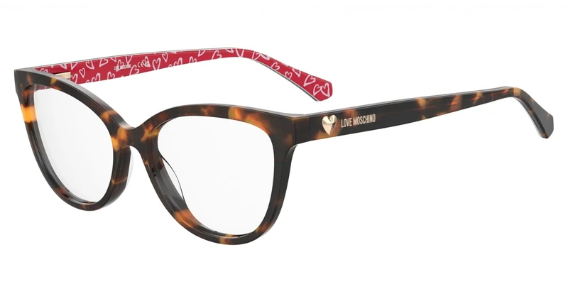 MOSCHINO LOVE MOL640 2VM HAVANA PATTERN 54/16/140 WOMAN Eyewear Frame