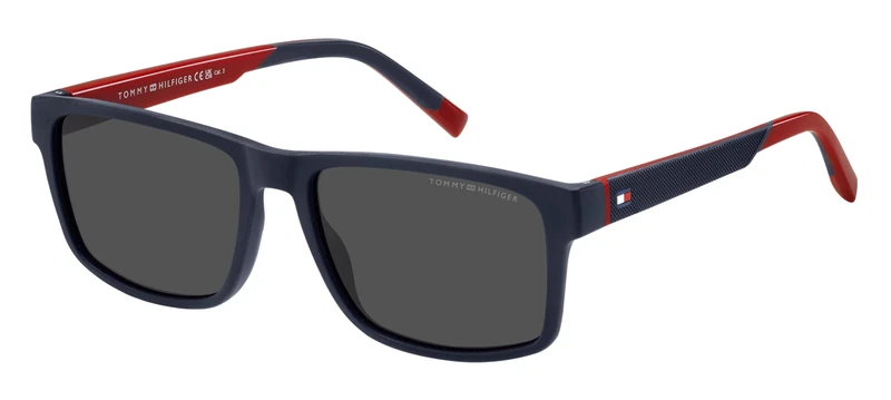 Tommy Hilfiger TH 2142/S BLUE RED/GREY 56/17/145 men Sunglasses