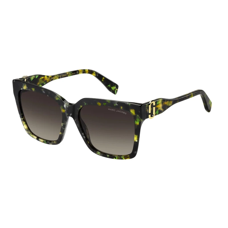 MARC JACOBS Women's Marc 764/S Sunglasses, Green Havana, 57/17/145