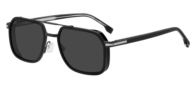 HUGO BOSS BOSS 1724/S Black 55/19/150 MAN Sunglasses