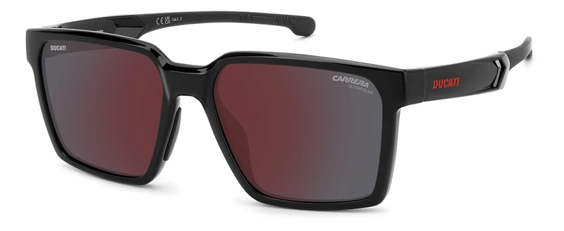Carrera Ducati Carduc 045/S OIT Black Red Sunglasses 56/17/145