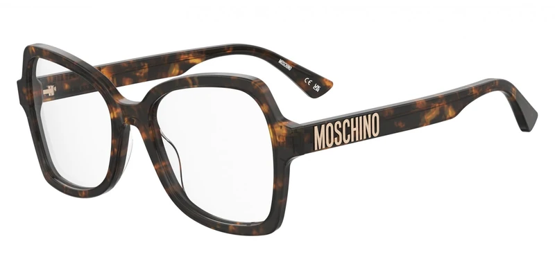 Moschino MOS643 Havana 53/18/140 WOMAN Eyewear Frame - Image 1