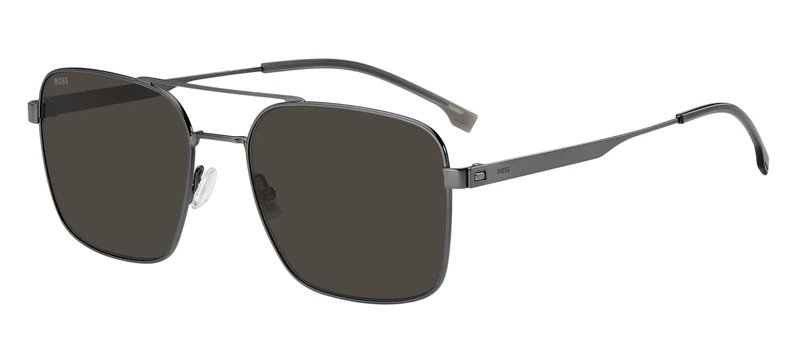 HUGO BOSS BOSS 1695/S KJ1 DARK RUTHENIUM 58/18/150 MAN Sunglasses - Image 1