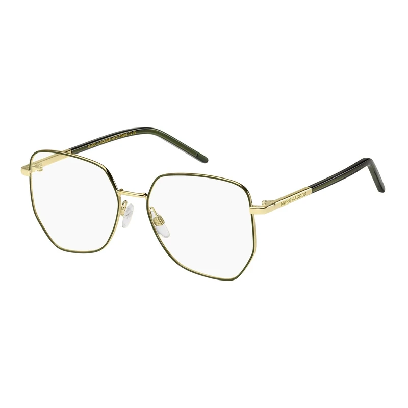MARC JACOBS Women's Marc 780 Sunglasses, Matte Gold Green, 55/16/140