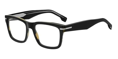 HUGO BOSS BOSS 1720 QF6 Eyewear Frame - Black Striped White