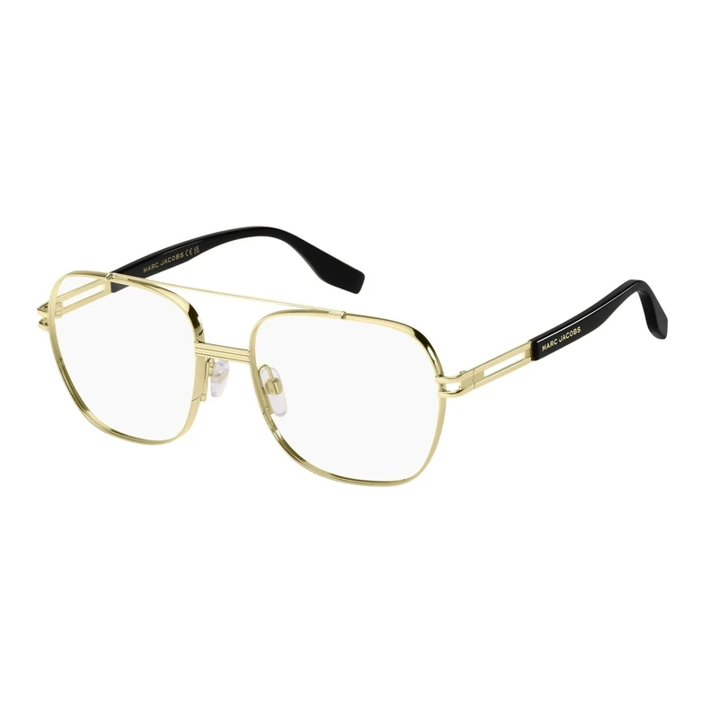 MARC JACOBS Men's Marc 785 Sunglasses, Gold Black, 57/18/145