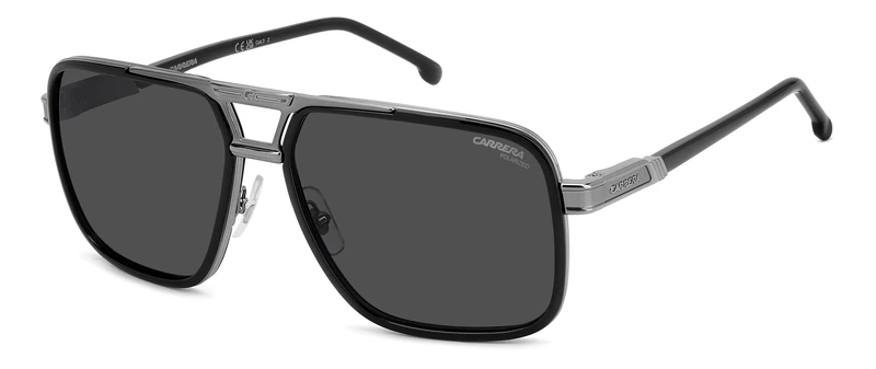 Carrera 1071/S ANS Black Dark Ruthenium Sunglasses 61/16/145