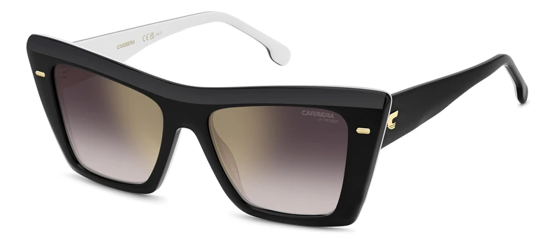 Carrera 3046/S 80S BLACK WHITE 54/17/140 WOMAN Sunglasses