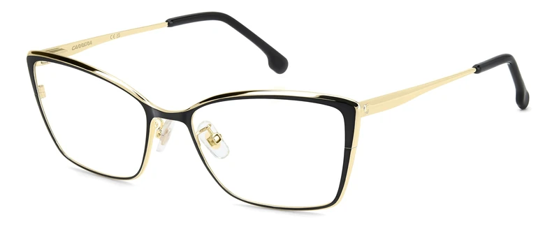Carrera 3047 Black gold 54/17/140 WOMAN Eyewear Frame