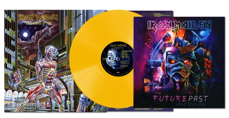 Somewhere In Time (Limited Edition Yellow Vinyl With Tour Lenticular) [VINYL]