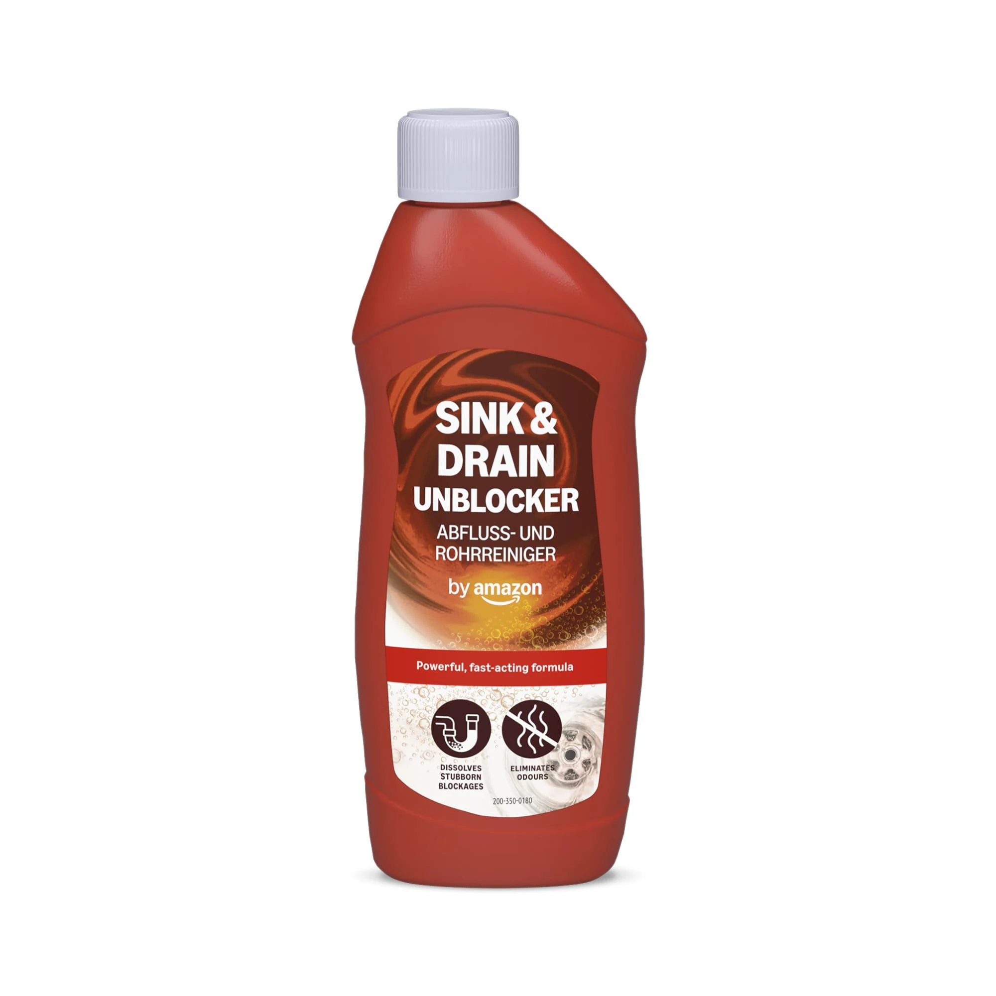 by Amazon Sink & Drain Unblocker, Powerful and Fast Acting Formula, 500ml
