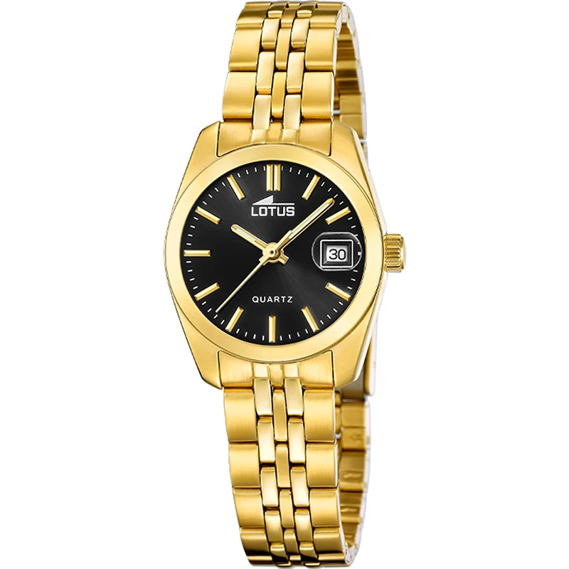 Lotus Ladies Gold PVD-Plated Steel Watch with Steel Bracelet 18993/6