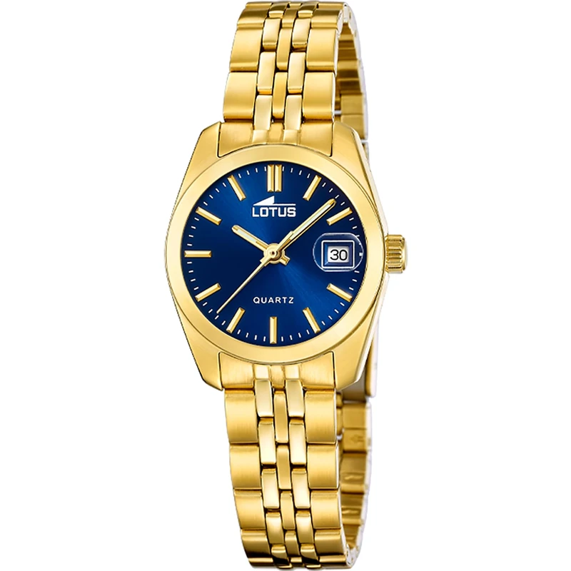 Lotus Ladies Gold PVD-Plated Steel Watch with Steel Bracelet 18993/5