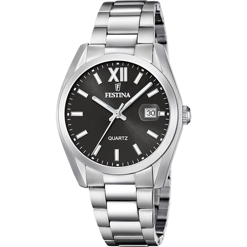 Festina Mens Stainless Steel Watch with Steel Bracelet F20707/6