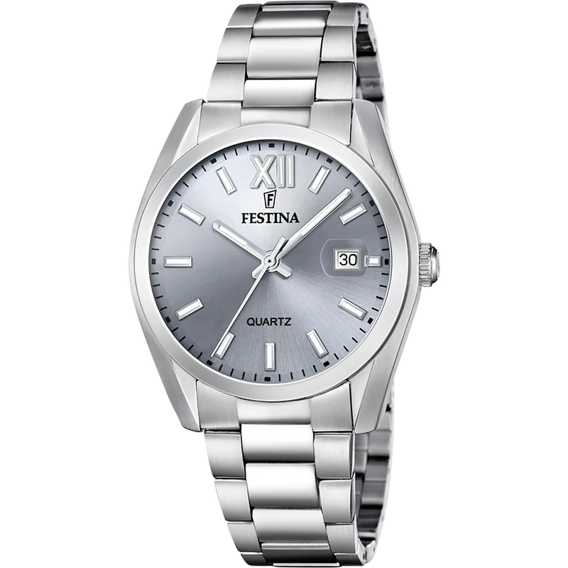 Festina Mens Stainless Steel Watch with Steel Bracelet F20707/1