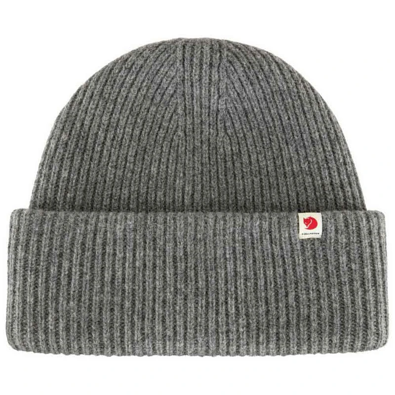FJALLRAVEN 12100006-020 Fjällräven Heavy Beanie Hat Unisex Grey Size OneSize