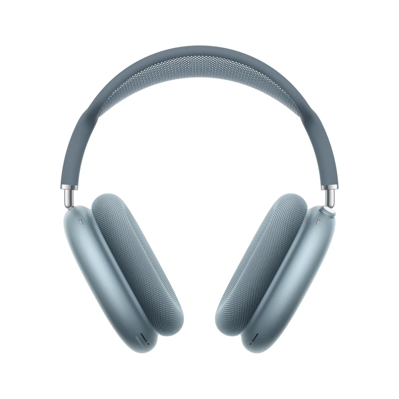 Apple AirPods Max Wireless Over-Ear Headphones, Pro-Level Active Noise Cancellation, Transparency Mode, Personalised Spatial Audio, USB-C Charging, Bluetooth Headphones for iPhone, Blue