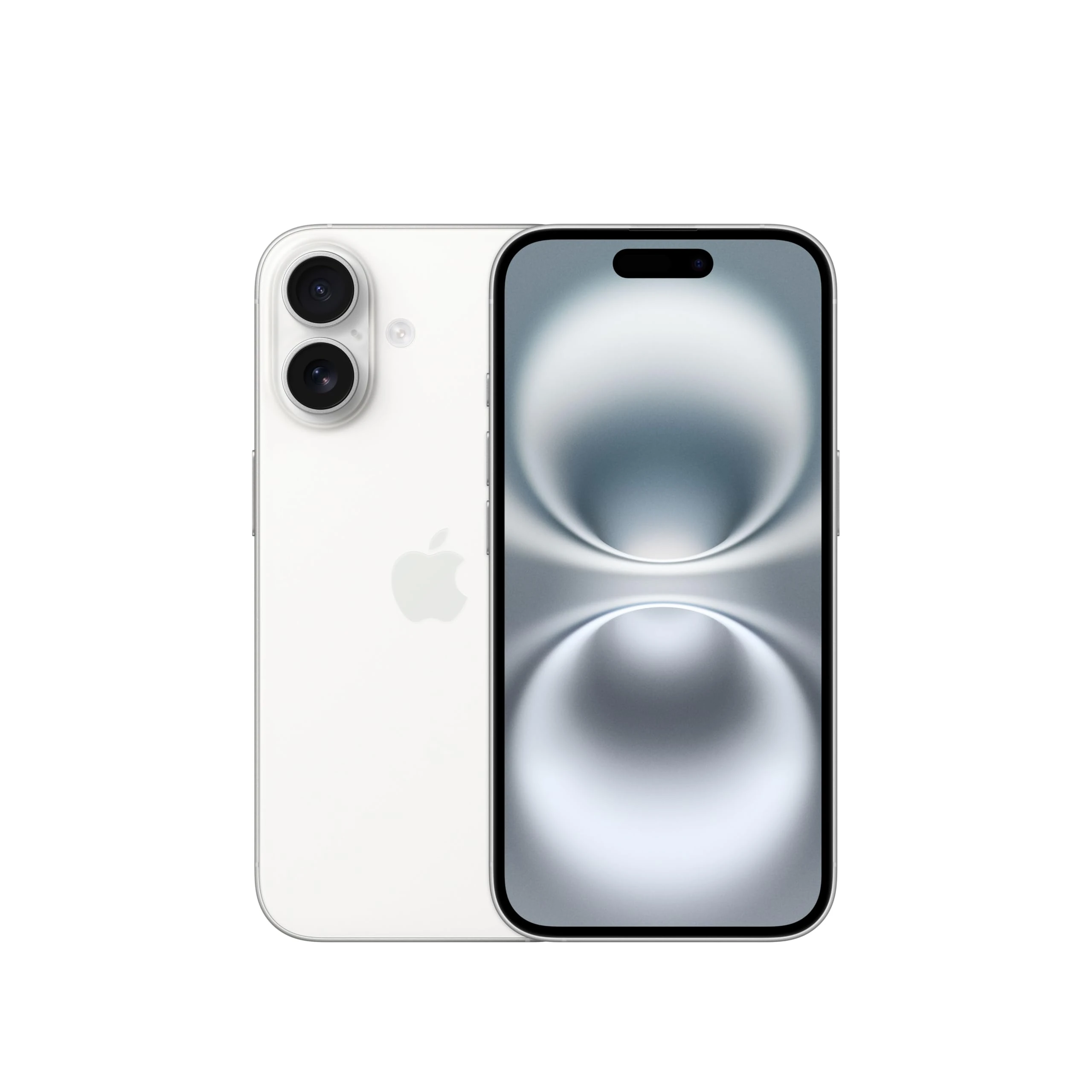Apple iPhone 16 128 GB: 5G Mobile phone with Apple Intelligence, Camera Control, A18 Chip and a Big Boost in Battery Life. Works with AirPods; White