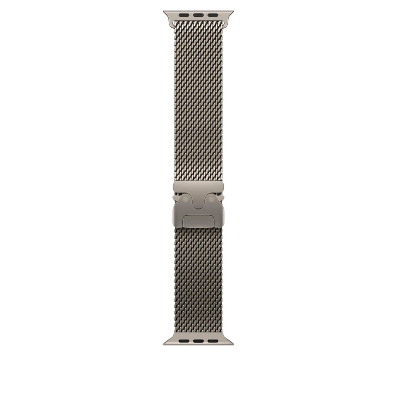 Apple Watch Band - Milanese Loop - 49mm - Natural - Large
