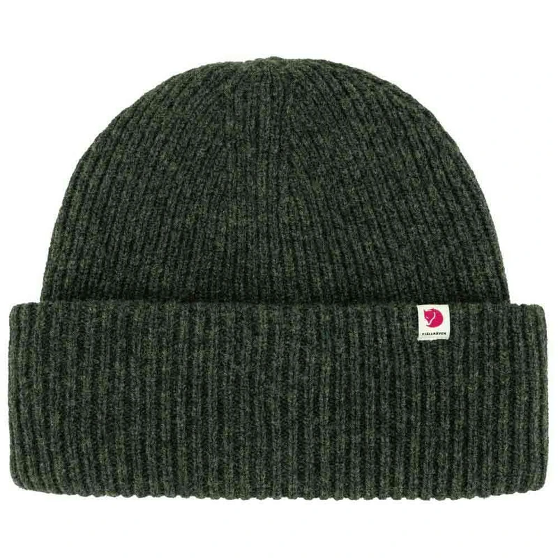 FJALLRAVEN 12100006-662 Fjällräven Heavy Beanie Hat Unisex Deep Forest Size OneSize
