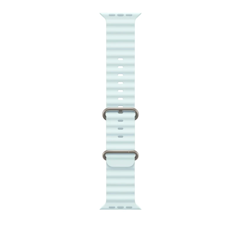 Apple Watch Band - Ocean Band - 49mm - Ice Blue - One Size