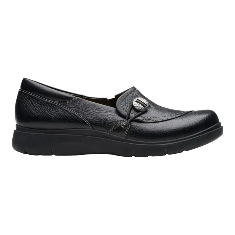 Clarks Women's, Certina Ease Slip-On, Black, 4 UK - Image 1