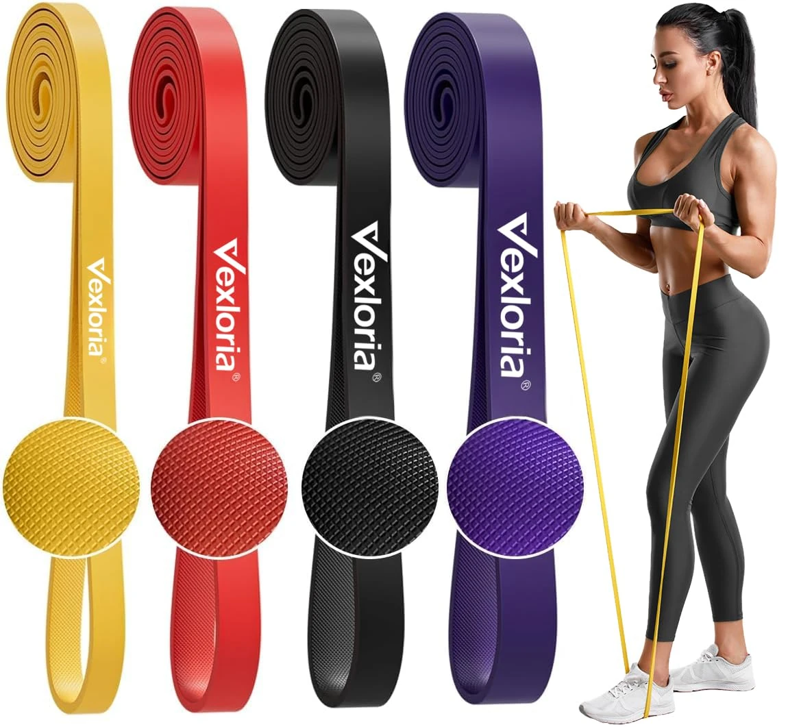 Vexloria Resistance Bands, Exercise Band with 5-85 LBS, Resistance Band Women for Gym, Home, Yoga Studio, Resistance Bands Set Men
