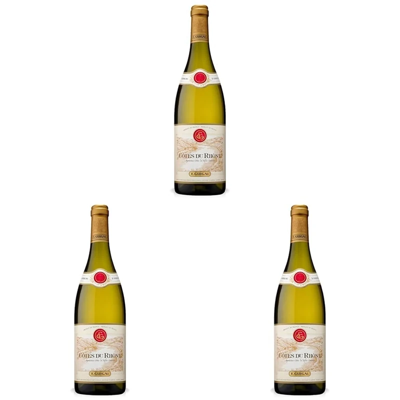 Guigal Cotes du Rhone White Viognier, 75 cl (Pack of 3)