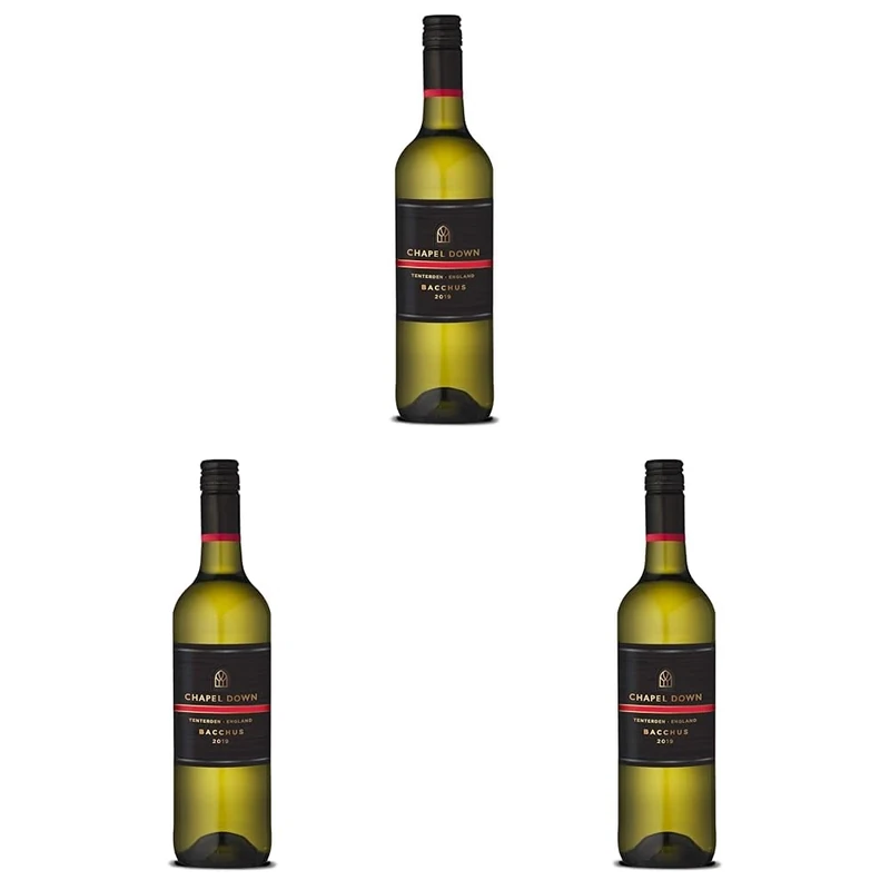 Chapel Down Bacchus White Wine, 75 cl (Pack of 3)