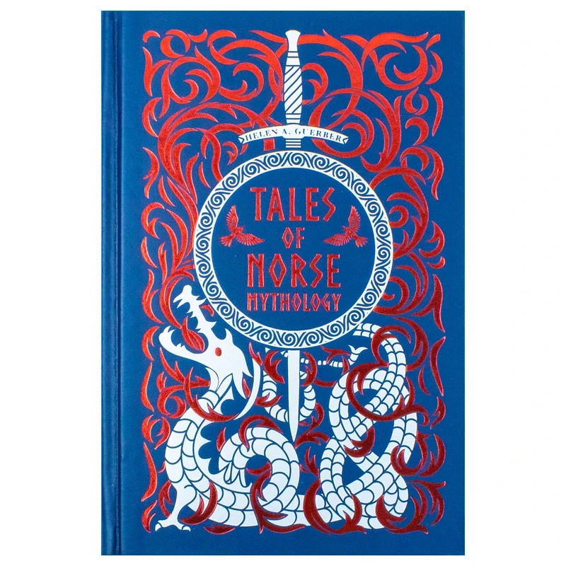 Tales of Norse Mythology By Helen A. Guerber Deluxe Leather Bound