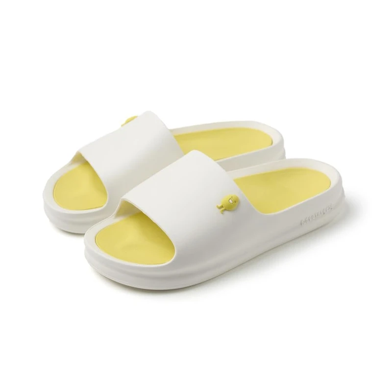 HOT POTATOES Unisex's 75545 Flip-Flop, White, 10 UK - Image 1
