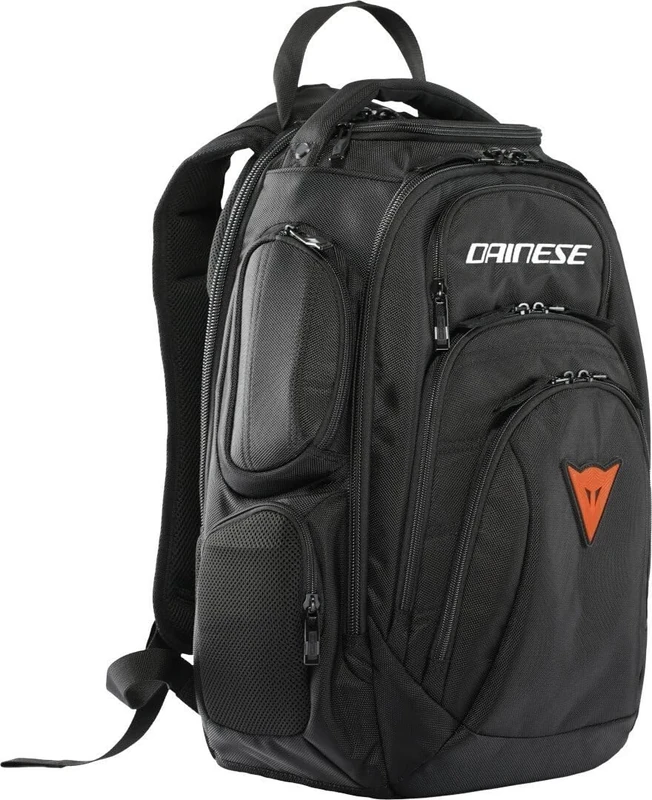 DAINESE Unisex's D-Gambit 2 Backpack Ergonomic and Versatile, with Laptop Compartment and Padded Pocket for iPad and Tablet, Adjustable Shoulder Straps, Urban and Motorcycle, Black, 33.5 L