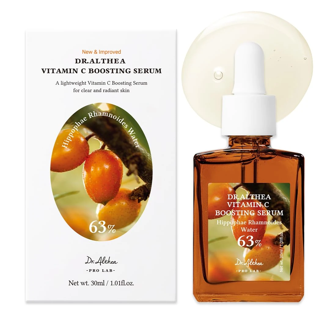 Dr.Althea Vitamin C Boosting Serum (RENEWED) | Daily Vitamin C Serum with TRANEXAMIC ACID for All Skin Types | Helps Remove Dark Spots & Uneven Skin Tone | Korean Vegan Skin Care | 30ml