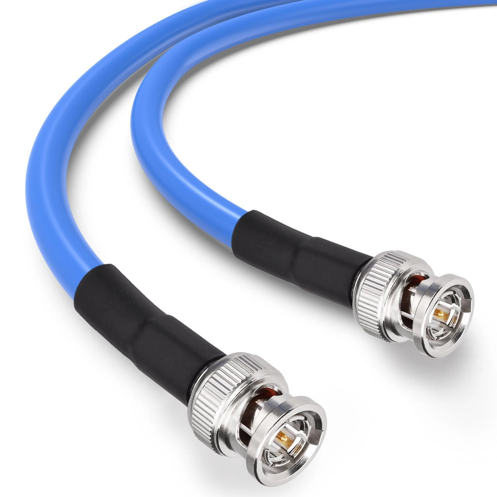 Superbat 3G/6G/12G SDI Cable 1m BNC Male to Male RG6 SDI Video Coaxial Cable 75ohm for Broadcast Camera CCTV Monitor SDI Converter Audio Video Equipment Supports HD-SDI/3G-SDI/6G-SDI/12G-SDI