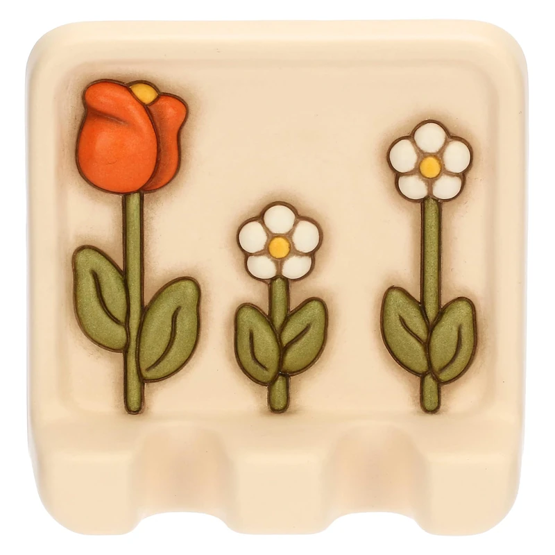 THUN Happy Country Triple Ceramic Spoon Rest