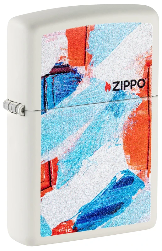 Zippo Windproof Lighter, Painting Design – Colour Image – Refillable, Metal – Comes in Gift Box – Made in USA