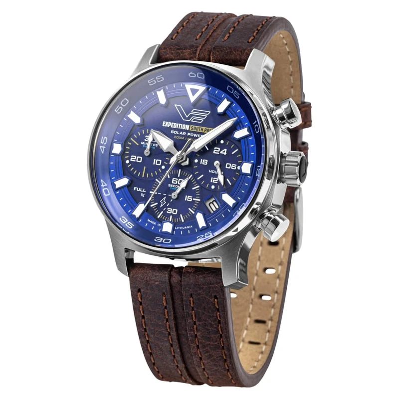Reloj Vostok - Vr42-592a762 / Size: 43 Brown 20atm
