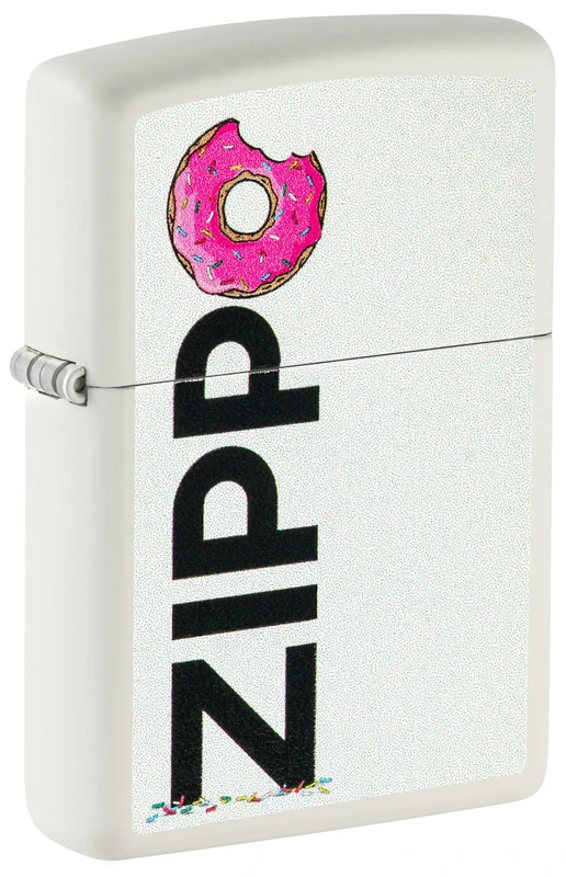 Zippo Windproof Lighter - Zippo Design - Refillable - Gift Box - Metal - Made in USA