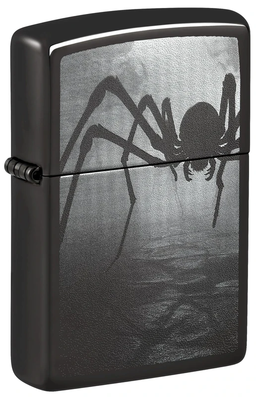 Zippo Windproof Lighter - Spider Design - Refillable - Gift Box - Metal - Made in USA