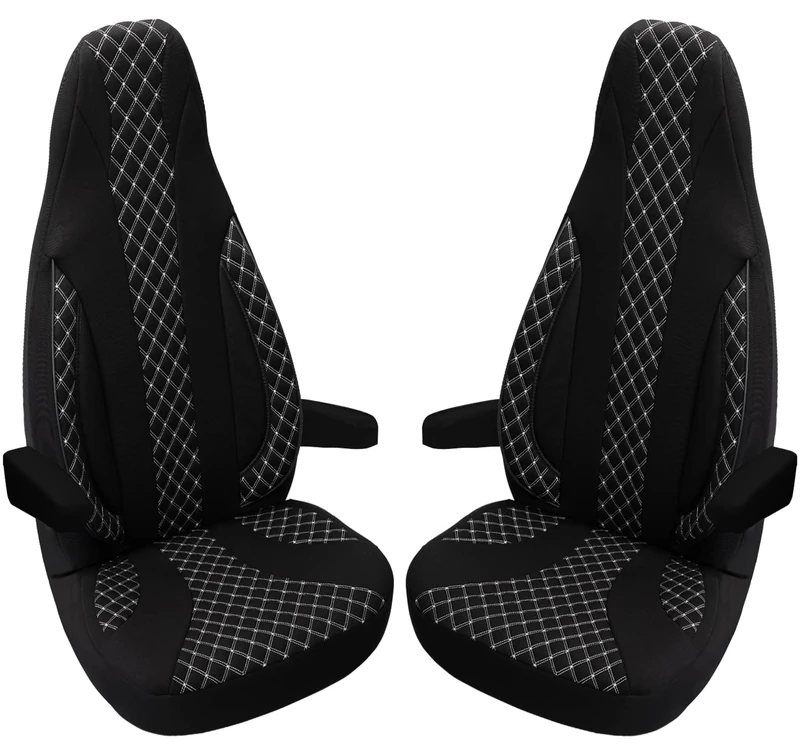 BREMER SITZBEZÜGE Motorhome Seat Covers Ford Transit Custom Vanestro Pacific Titanium WPL408