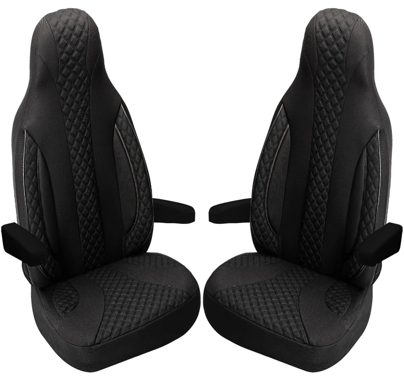 BREMER SITZBEZÜGE Motorhome Seat Covers Ford Transit Custom Vanestro Pacific Titanium WPL404