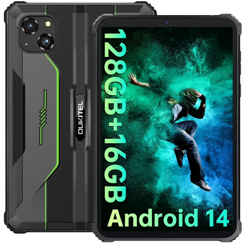 OUKITEL RT3 PRO (Tablette 4G - NFC - 8'' - 4/128GB) GREEN