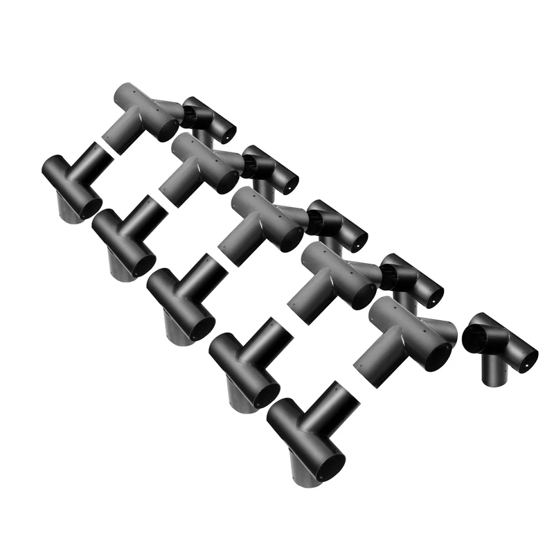 Aoneky 4'' Corner Canopy Fitting Couplers Kit - Frame Carport Connectors (10 Leg) - Image 1