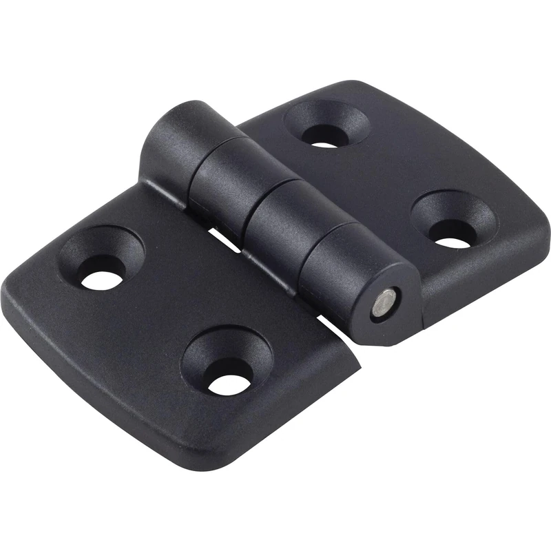 FATH 095K4040F08 Kunststoffscharnier 40x40mm Nut8 Plastic Hinge 40 x 40 mm Groove 8