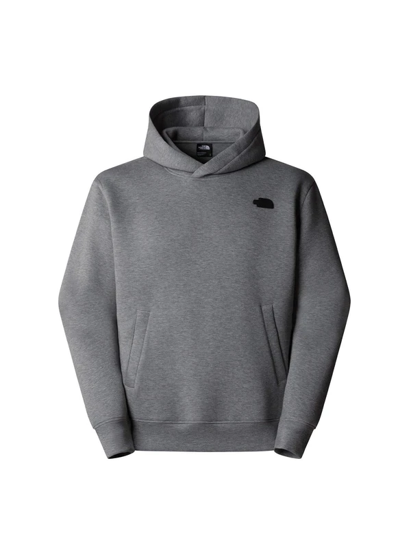 The Noth Face Men's Pull-On Hooded Sweatshirt, Metallic Silver Heather, XL