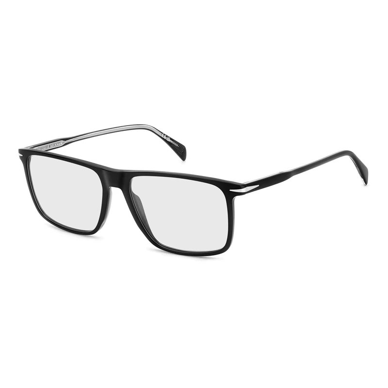 DAVID BECKHAM Men's Db 1164 Prescription Eyewear Frame, Black, 57