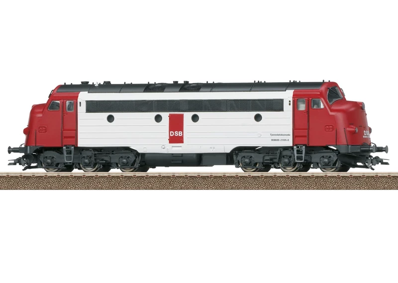TRIX H0 Diesel Locomotive - Metal Model Train with RailCom